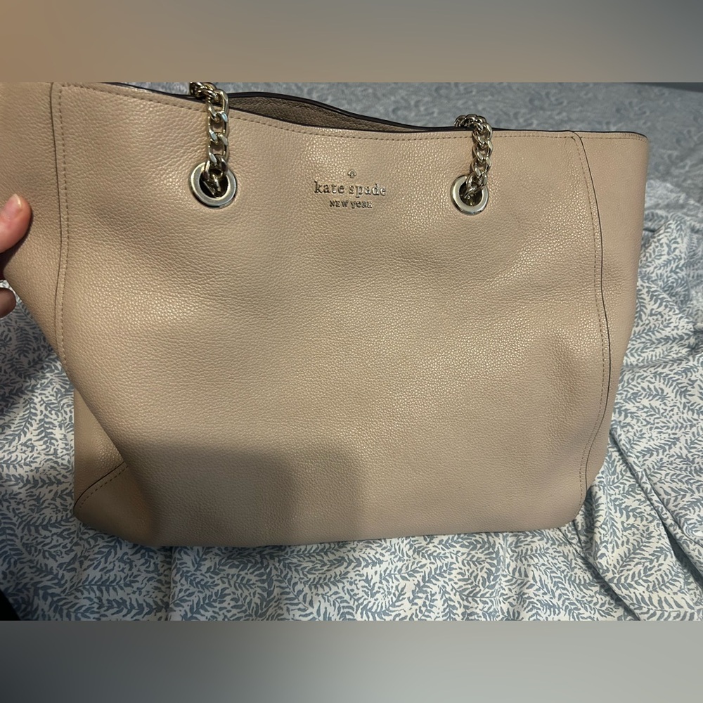 nude pink kate spade
Large tote